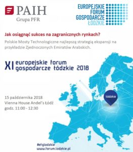 paih europejskie forum gospodarcze lodzkie 2018 invest in lodzkie